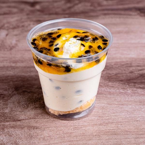 Cheesecake de maracuyá