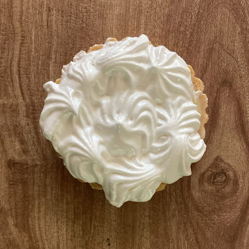 Mini pie de limón